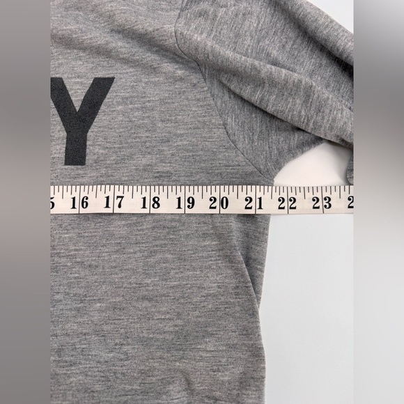 Gray Army Cotton Long Sleeve PT Shirt - Picture 5 of 6